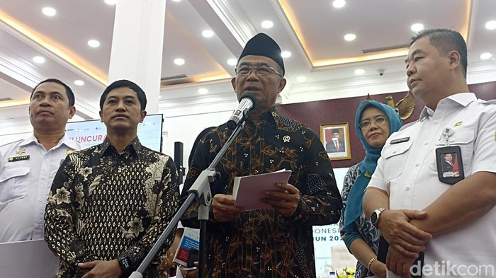 Menko PMK Muhadjir Effendy (Tiara Aliya/detikcom)