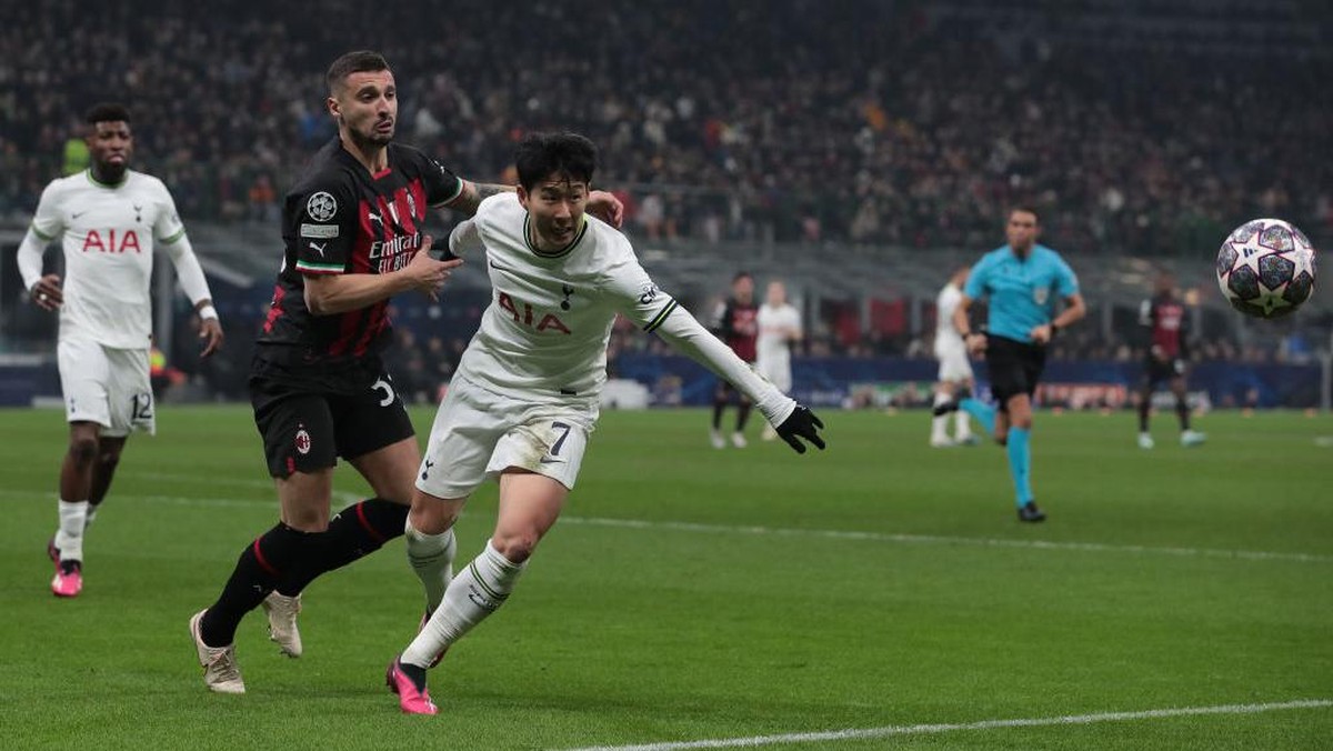Tottenham Hotspur harus membalikkan keadaan atas AC Milan di babak 16 besar Liga Champions (Foto: Getty Images/Emilio Andreoli)