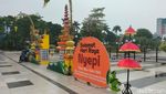 Semarak Ogoh-ogoh Tebar Toleransi Jelang Hari Raya Nyepi di Surabaya