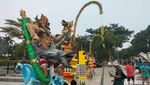 Semarak Ogoh-ogoh Tebar Toleransi Jelang Hari Raya Nyepi di Surabaya