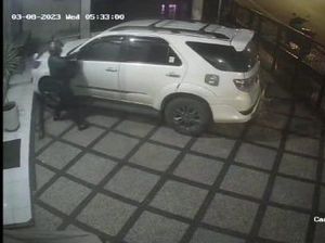 Maling Congkel Spion Fortuner Anggota DPRD Bogor, Beraksi Cuma Semenit