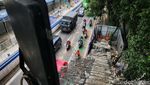 Potret Terkini Proyek Halte TransJakarta Gatot Subroto LIPI