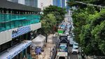 Potret Terkini Proyek Halte TransJakarta Gatot Subroto LIPI