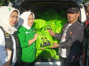 PPP Kembali Salurkan Bantuan untuk Korban Kebakaran Depo Plumpang