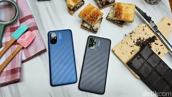 Hadir dua pilihan warna, yakni Ocean Blue dan Graphite Grey. Foto: Adi Fida Rahman/detikINET