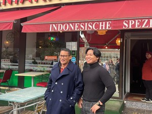 Sandiaga Kunjungi Restoran Nusantara di Berlin, Milik Orang Indonesia