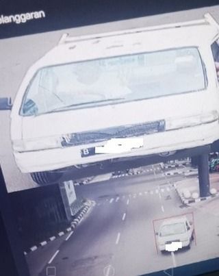 Sejumlah pelanggar lalu lintas tertangkap kamera E-TLE di Jakarat