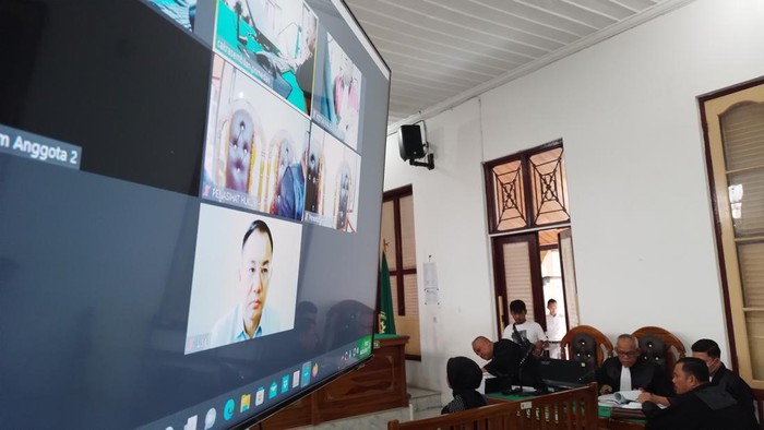 Sidang lanjutan Apin BK. (Istimewa)