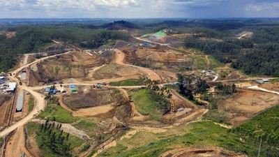 Situasi Terkini Lokasi Pembangunan di IKN Nusantara