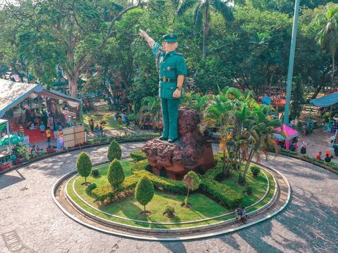 Taman Ahmad Yani (Foto: Instagram.com/flatdrone)