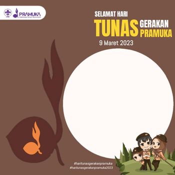 Twibbon Hari Tunas Gerakan Pramuka 2023