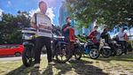 Aksi Konvoi Bukan Moge Dukung KPK Bongkar Permainan Pajak