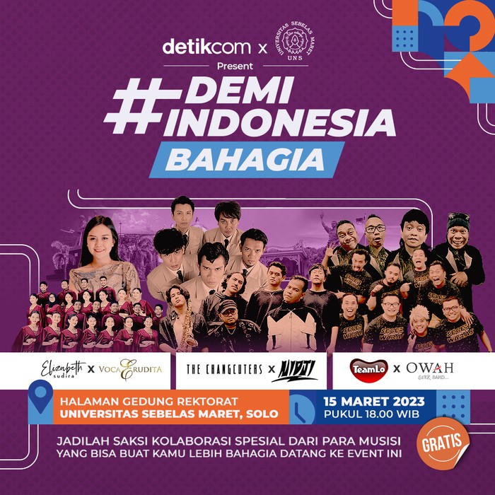 #DemiIndonesia Bahagia