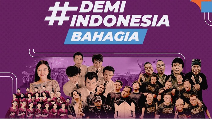 #DemiIndonesia Bahagia
