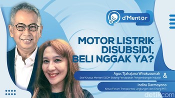 dMentor: Motor Listrik Disubsidi, Beli Nggak Ya?