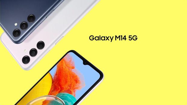 Galaxy M14 (Tangkapan layar Samsung)