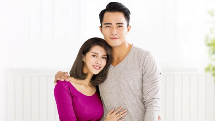 Ilustrasi pasangan suami istri.