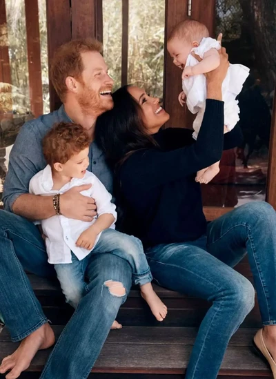 Keluarga Pangeran Harry dan Meghan Markle.