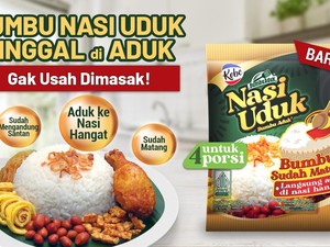 Kobe Rilis Bumbu Nasi Uduk, Diaduk Langsung Jadi!