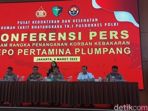 Polri Sudah Identifikasi Seluruh Jenazah Korban Kebakaran Depo Plumpang