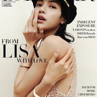 Sebuah foto jadi perhatian karena menunjukkan tato di punggung. Meski tidak terlihat jelas, tato kecil tersebut mengundang sentimen dari orang-orang yang kurang menyukainya.Foto: Instagram Harpers Bazaar Singapore