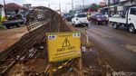 Melihat Pembangunan Flyover Cisauk Tangerang