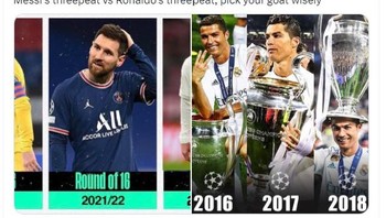 Serba tiga kali...Foto: Twitter