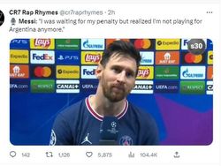 Meme Messi Dibully PSG Tersingkir, Dibanding-bandingkan Ronaldo