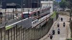 Mengintip Kereta LRT Jabodebek Beristirahat