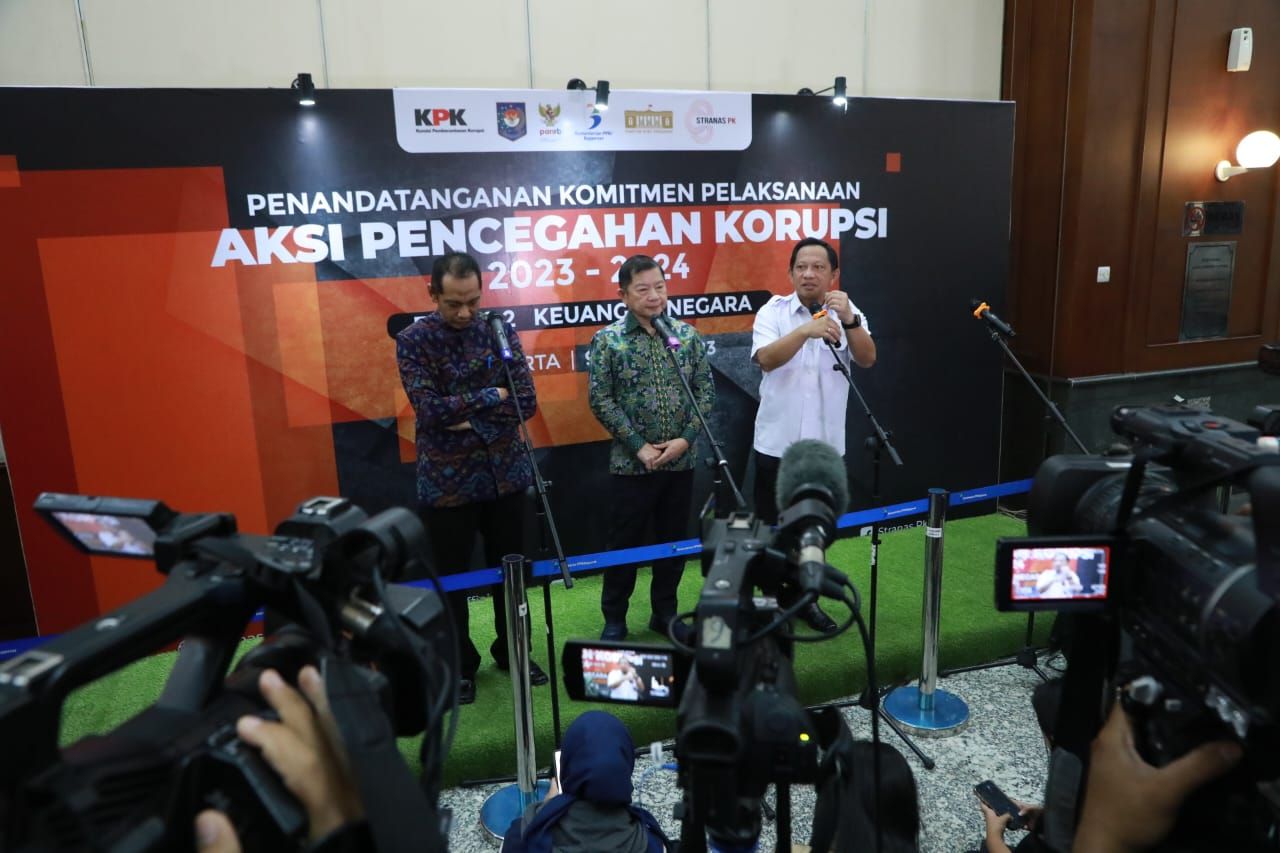 Menteri Dalam Negeri (Mendagri) Muhammad Tito Karnavian menegaskan konsep pencegahan mesti diutamakan dalam penanganan korupsi.