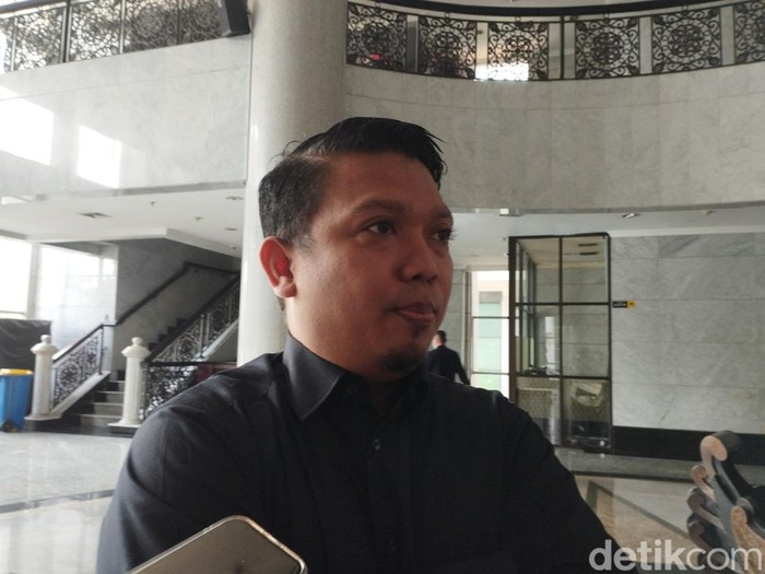 Penggugat Perppu Ciptaker, Viktor Santoso. (Brigitta Belia Permata Sari/detikcom)