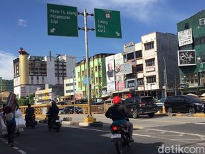 Kondisi Terkini Underpass Tanah Abang Usai Pembatas Tinggi Lagi-lagi Ditabrak