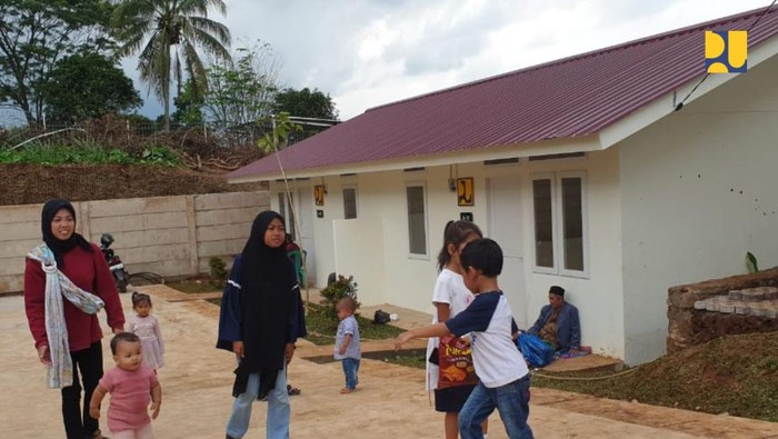 Rumah korban gempa bumi Cianjur