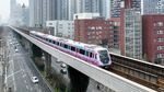 Sambut Musim Semi, Kereta Bawah Tanah di Wuhan Bertema Sakura