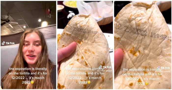 Duh! Wanita Ini Dapat Tortilla Kadaluarsa Saat Makan di Restoran