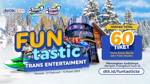 Trans Studio Bali bagi-bagi tiket gratis melalui kuis.