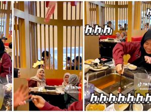 Coba Trik Hotpot Viral, Wanita Ini Justru Bikin Kacau di Restoran