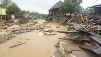 Potret Ganasnya Banjir Bandang Yang Terjang Lahat Sumsel