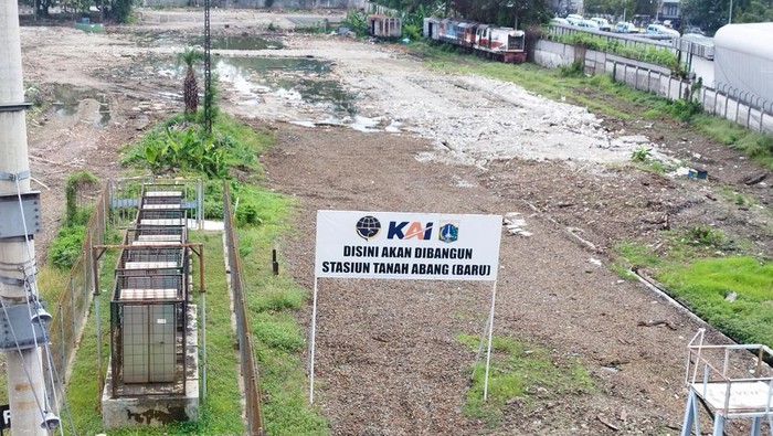 Calon Stasiun Tanah Abang/Herdi Alif Alhikam-detikcom