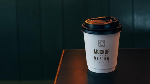 Ilustrasi contoh mock up.