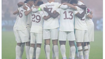 Cuitan ungkapan kekecewaan Ronaldo dan mengajak tetap optimis ke depannya. Kecewa dangan hasilnya, tapi kami masih tetap fokus di musim kami dan laga selanjutnya, tulisnya. Foto: Twitter