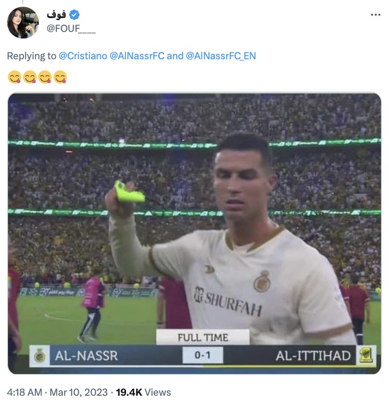 Al Nassr gagal melawan Al Ittihad dalam laga lanjutan Liga Arab Saudi, sehingga tim Cristiano Ronaldo Cs turun peringkat.