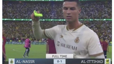 Al Nassr Keok, Ronaldo Ngambek pun Jadi Meme