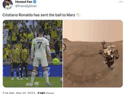 Al Nassr Keok, Ronaldo Ngambek pun Jadi Meme