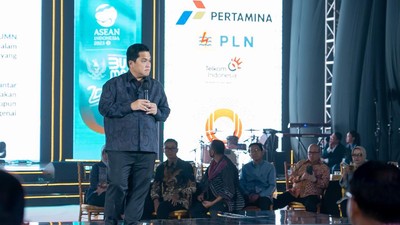 Erick Thohir Hadiri Malam Puncak BCOMSS 2023