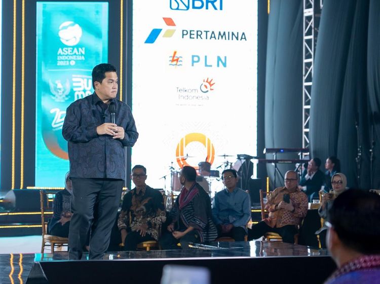 Erick Thohir Hadiri Malam Puncak BCOMSS 2023