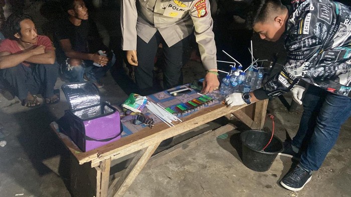 Hasil penggerebekan Kampung Boncos Jakbar