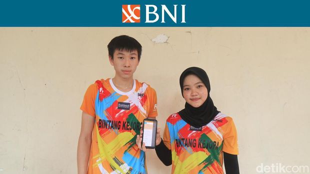 Ignasius Eric Christian/Medina Nazwa Yuniar (Rajawali Tangerang), BNI Sirnas A Purwokerto, BNI Sirnas