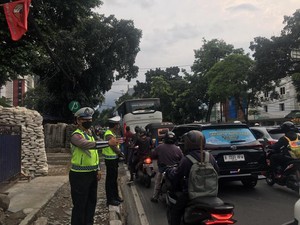 Jam Pulang Kerja Jelang Weekend, Jalanan Jakarta Macet di Sejumlah Titik