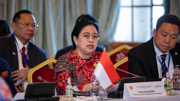 Ketua DPR RI Puan Maharani melakukan pertemuan bilateral dengan Speaker of the Grand National Assembly of Türkiye Prof. Dr. Mustafa Şentop.